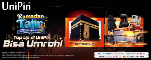 Ramadan Tajir 2026: Top Up Anti Jiper di UniPin